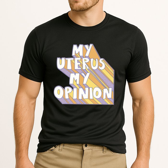 My Uterus My Opinion Cooling Performance Crew T-Shirt