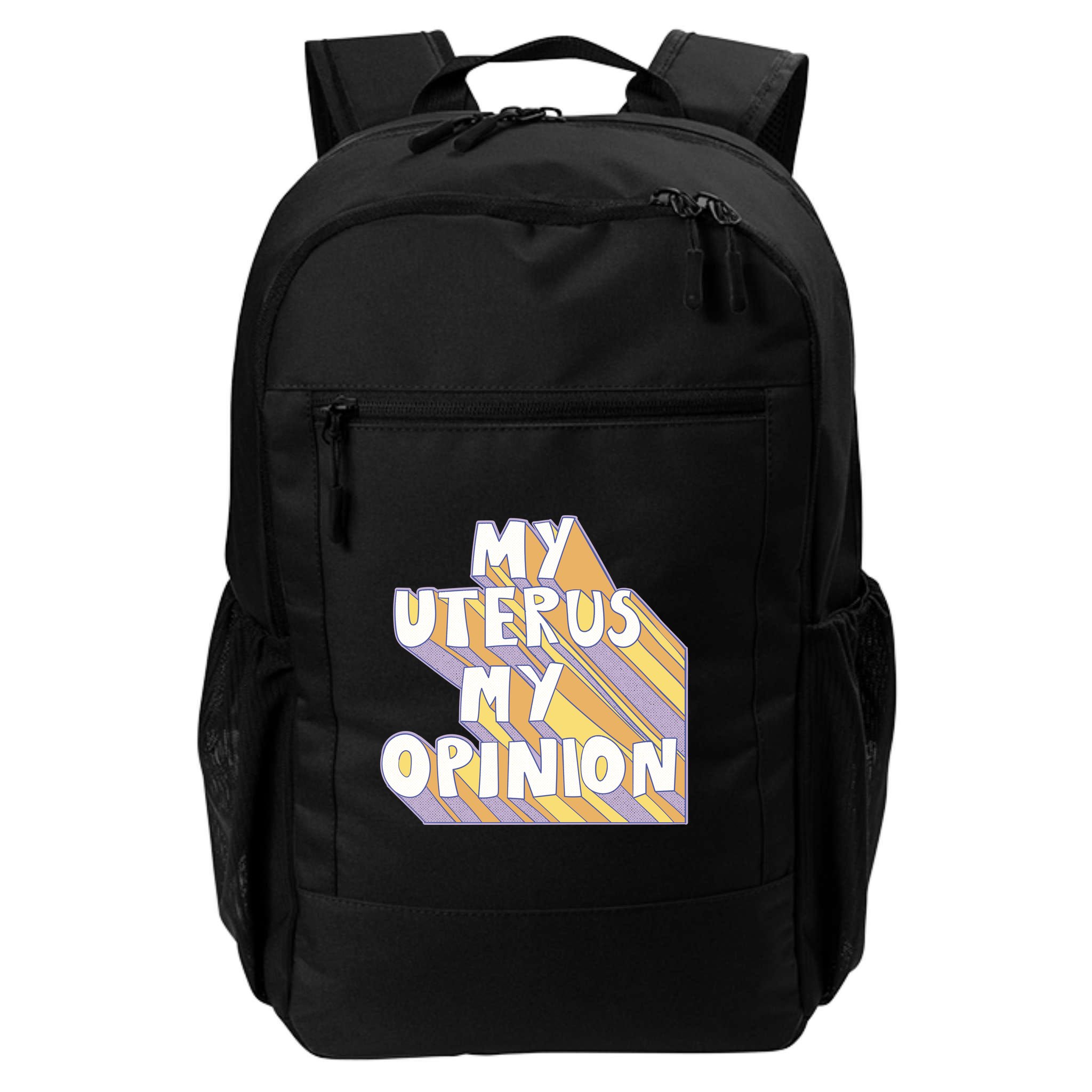 My Uterus My Opinion Backpack