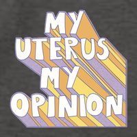 My Uterus My Opinion Vector Backpack