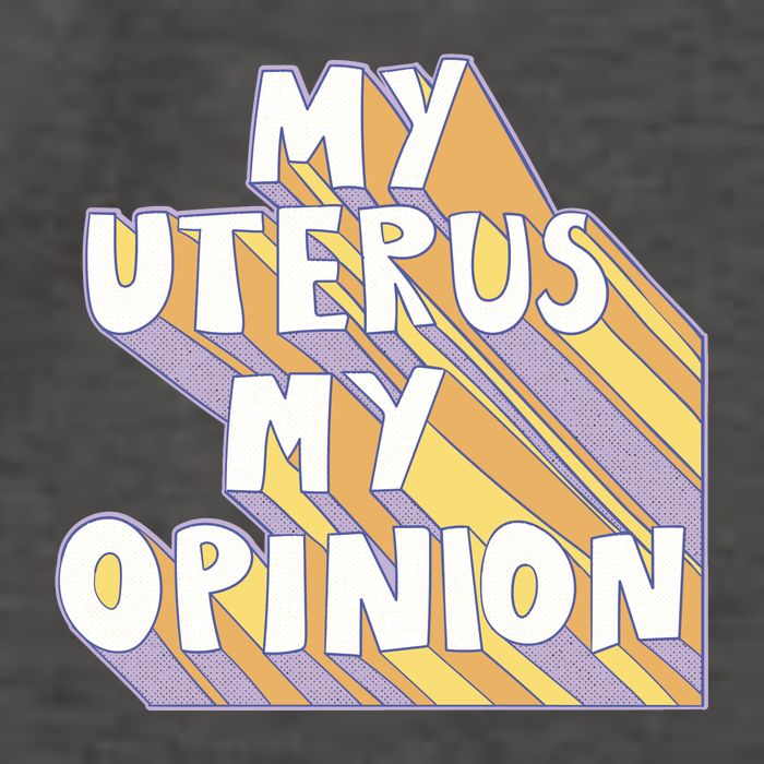 My Uterus My Opinion Vector Backpack