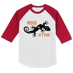 Moab Utah Kids Colorblock Raglan Jersey