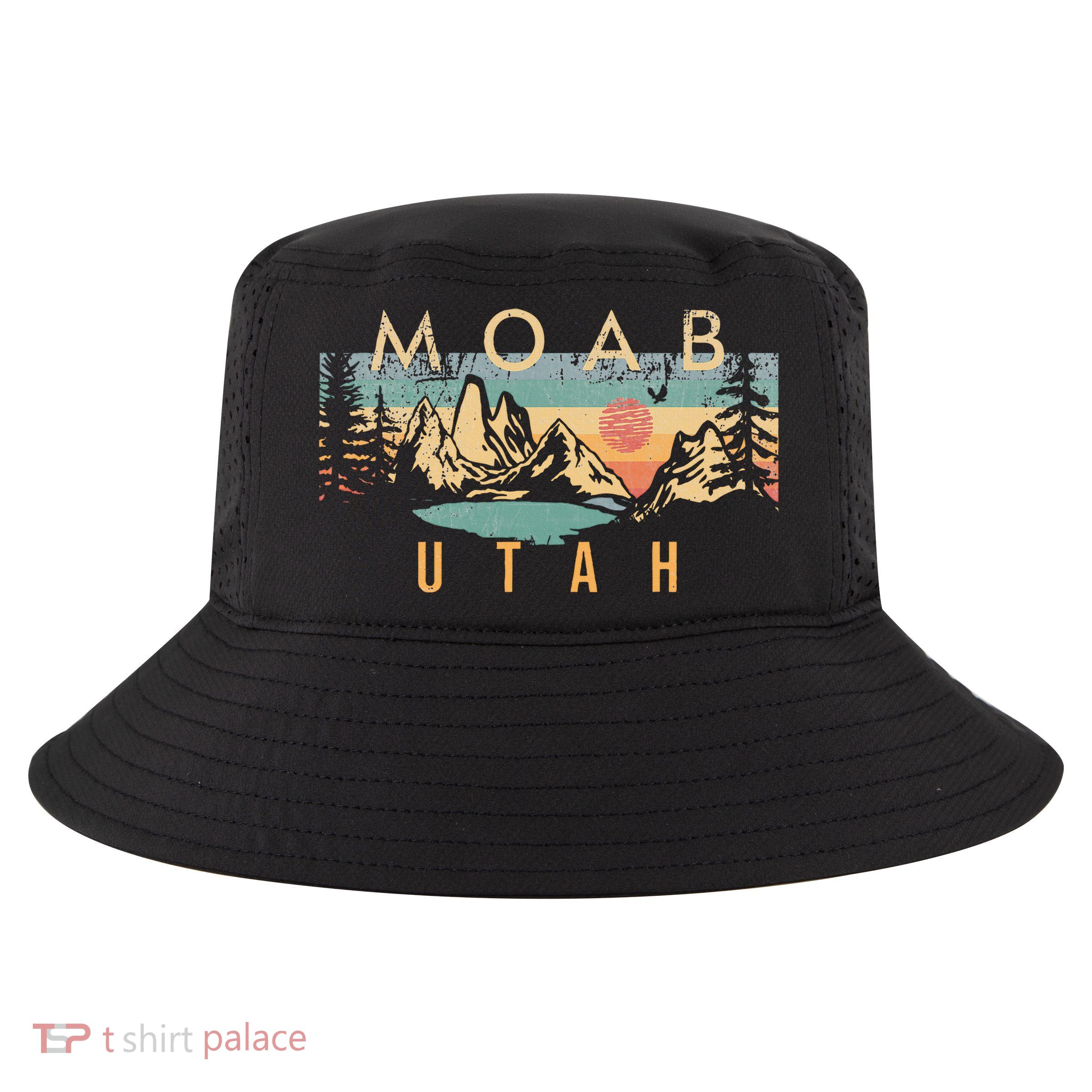 Moab Utah Cool Comfort Performance Bucket Hat
