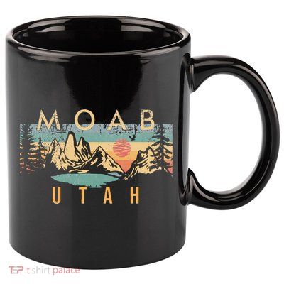 Moab Utah 11oz C Handle Ceramic Mug