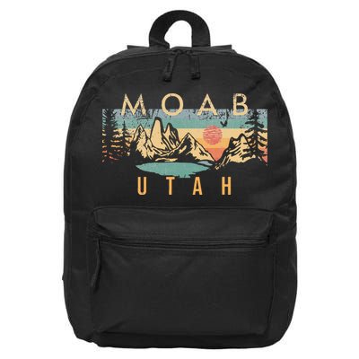 Moab Utah 16 in Basic Backpack