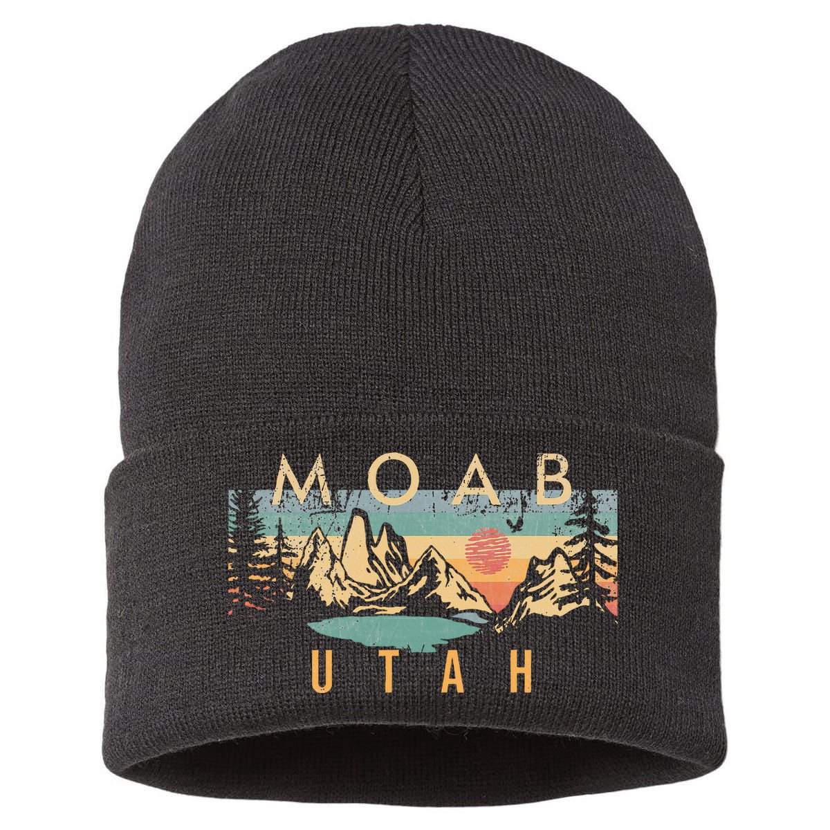 Moab Utah Sustainable Knit Beanie