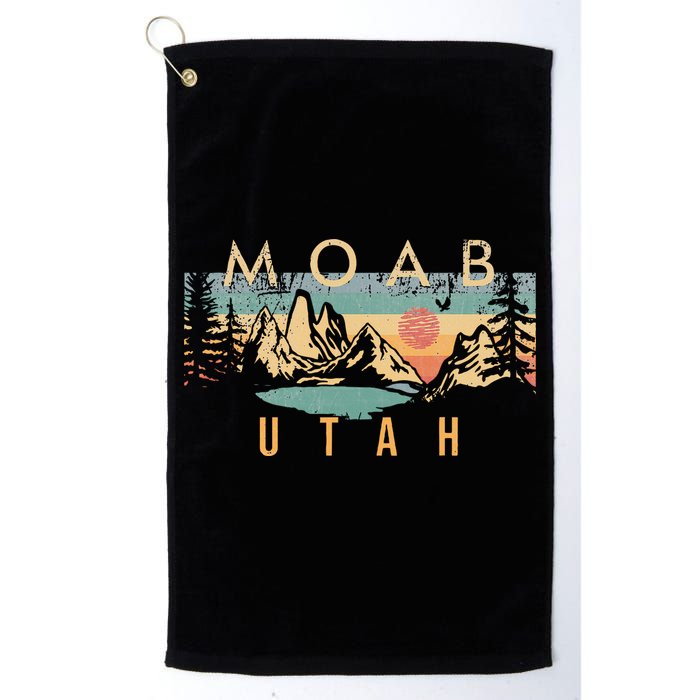 Moab Utah Golf Towel
