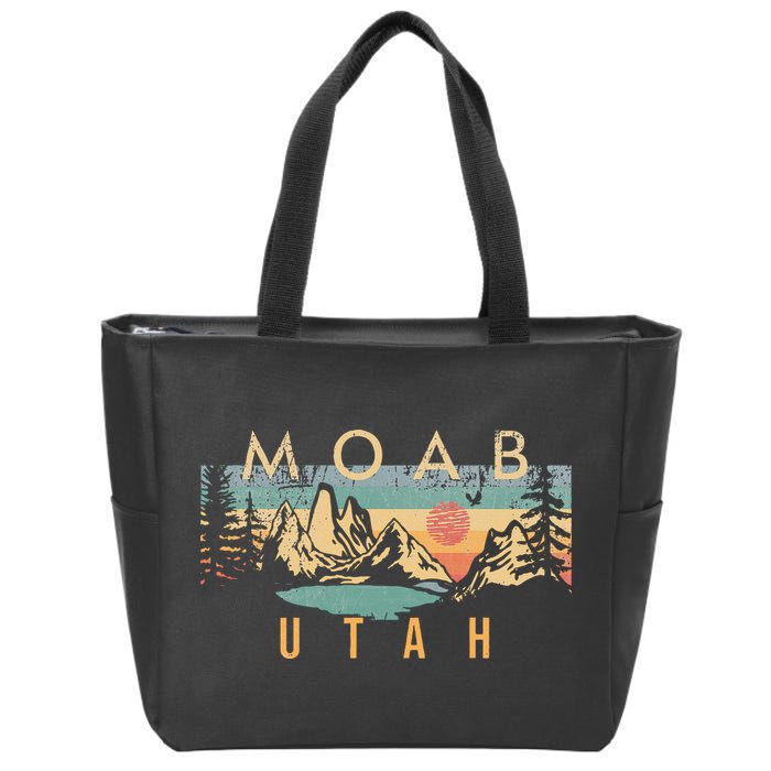 Moab Utah Zip Tote Bag
