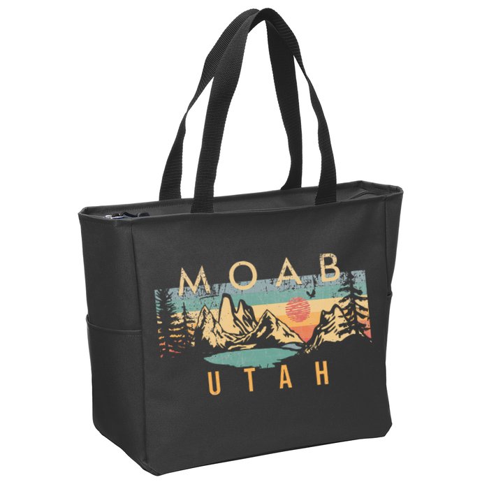 Moab Utah Zip Tote Bag