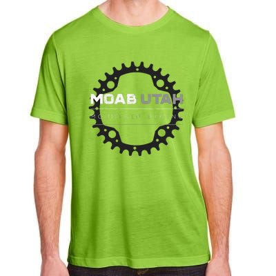 Moab Utah Mountain Biking Adult ChromaSoft Performance T-Shirt