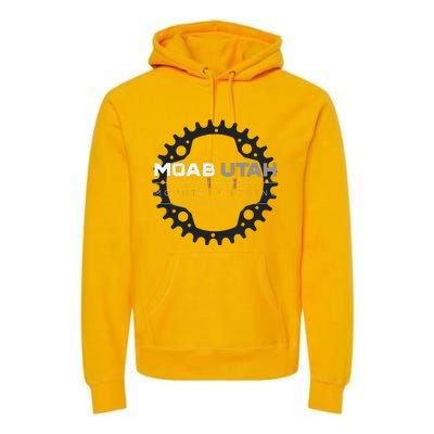 Moab Utah Mountain Biking Premium Hoodie