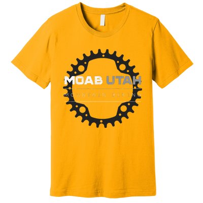 Moab Utah Mountain Biking Premium T-Shirt