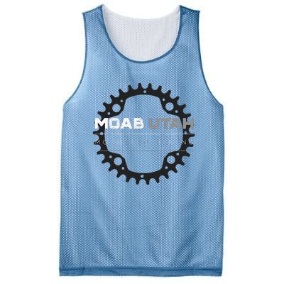 Moab Utah Mountain Biking Mesh Reversible Basketball Jersey Tank