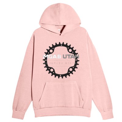 Moab Utah Mountain Biking Urban Pullover Hoodie