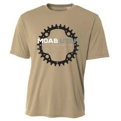 Moab Utah Mountain Biking Cooling Performance Crew T-Shirt