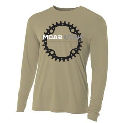 Moab Utah Mountain Biking Cooling Performance Long Sleeve Crew