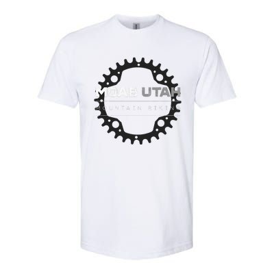 Moab Utah Mountain Biking Softstyle CVC T-Shirt