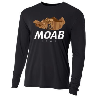 Moab Utah Mountain Biking Cooling Performance Long Sleeve Crew