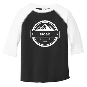 Moab Utah Mountain Hiking Moab Toddler Fine Jersey T-Shirt