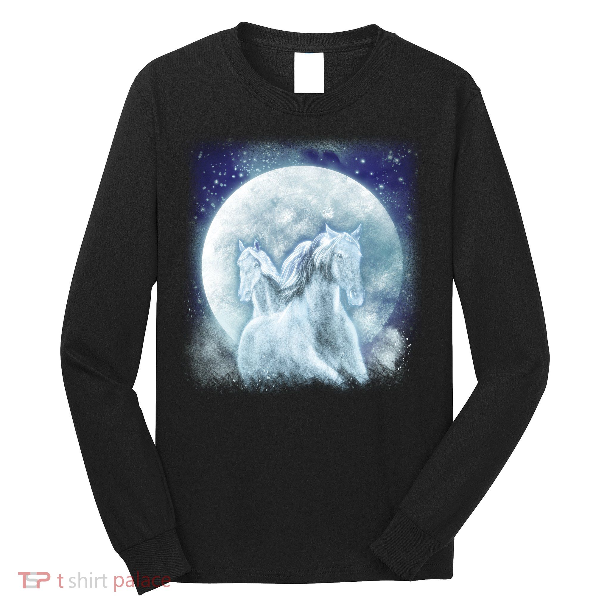 Mystic Unicorn Moon Long Sleeve Shirt
