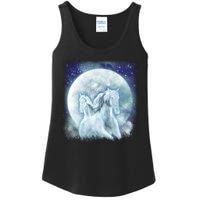 Mystic Unicorn Moon Ladies Essential Tank