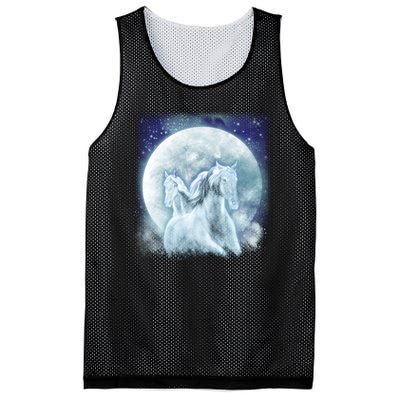 Mystic Unicorn Moon Mesh Reversible Basketball Jersey Tank