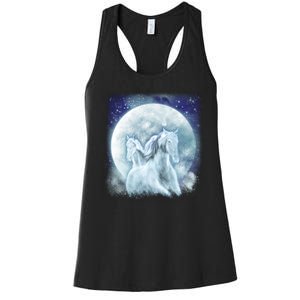 Mystic Unicorn Moon Women's Racerback Tank