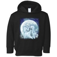 Mystic Unicorn Moon Toddler Hoodie