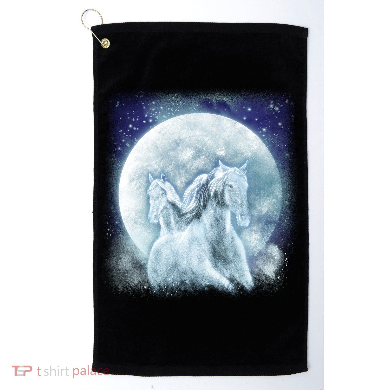 Mystic Unicorn Moon Golf Towel