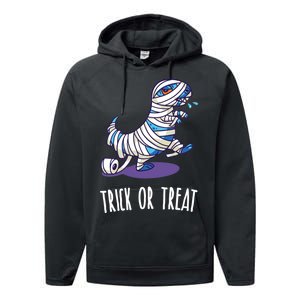 Mummy Dinosaur Performance Fleece Hoodie