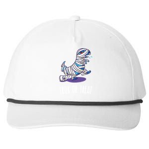 Mummy Dinosaur Snapback Five-Panel Rope Hat