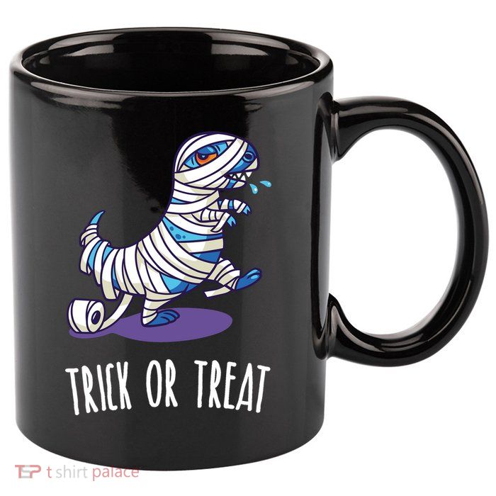 Mummy Dinosaur 11oz C Handle Ceramic Mug