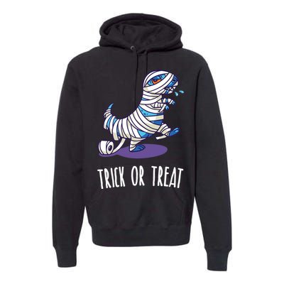 Mummy Dinosaur Premium Hoodie