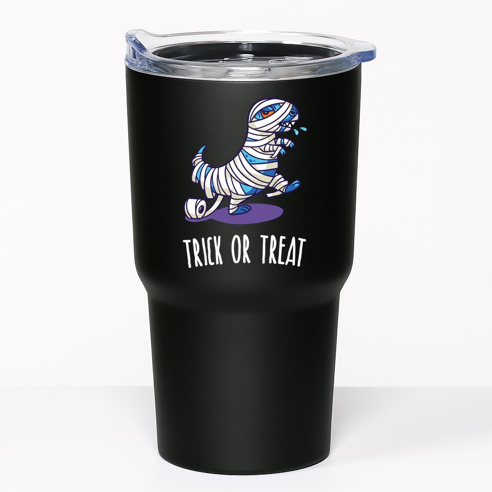 Mummy Dinosaur Tumbler