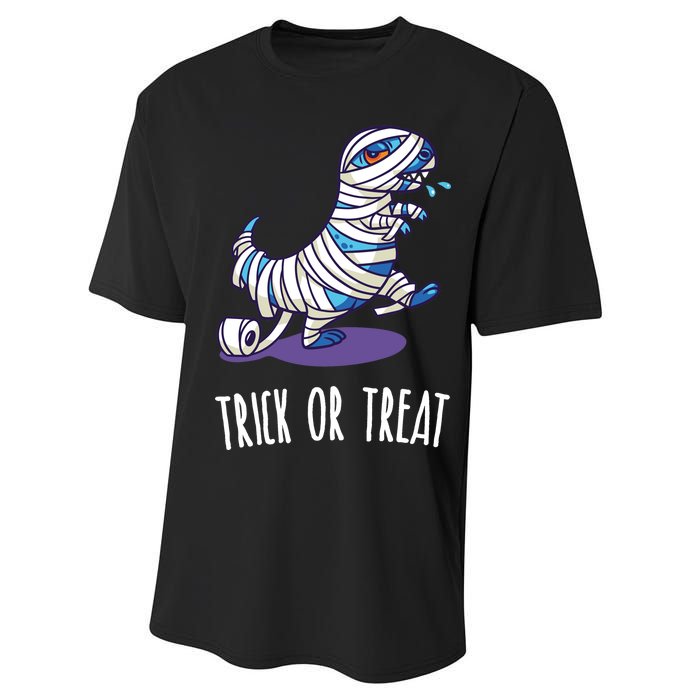 Mummy Dinosaur Performance Sprint T-Shirt