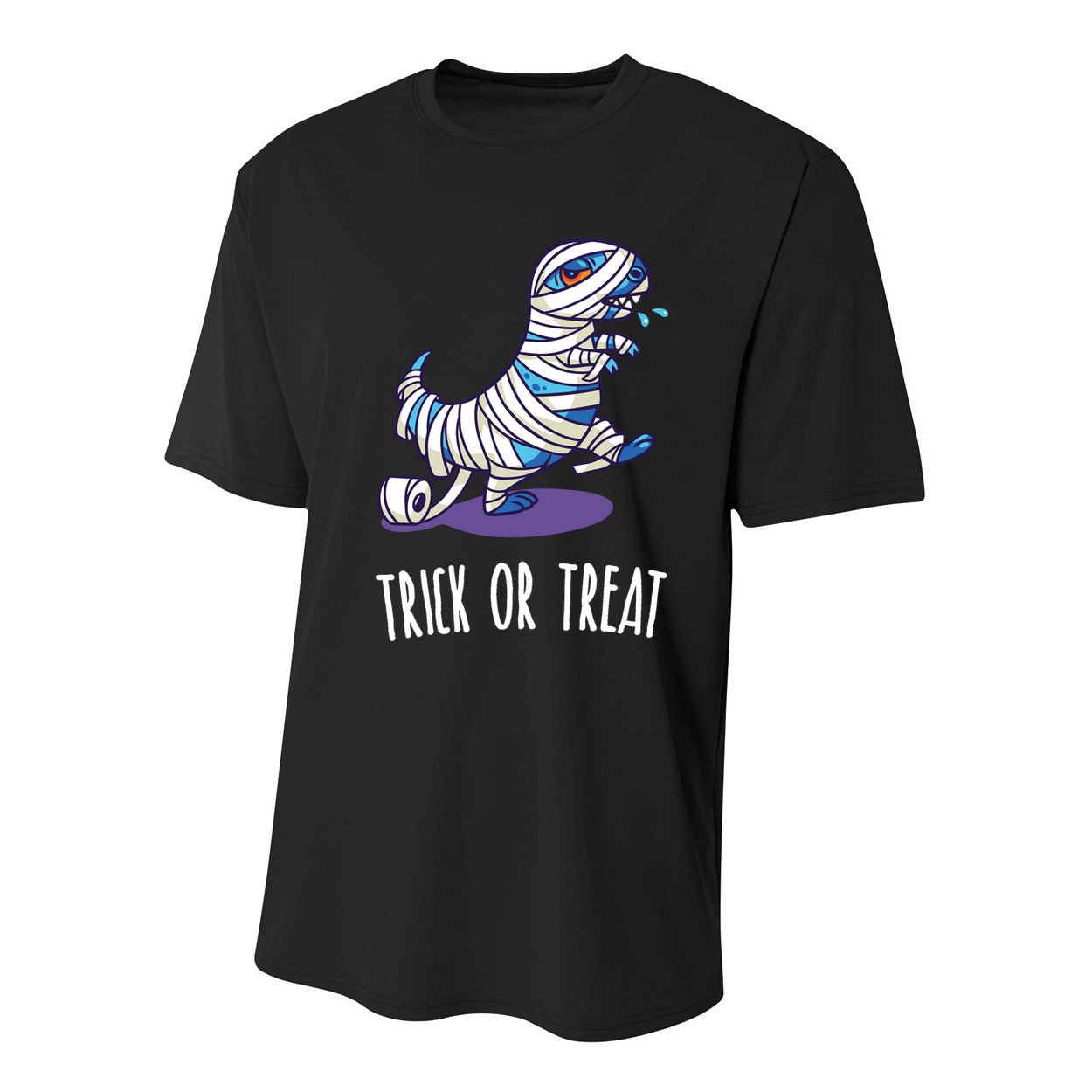Mummy Dinosaur Youth Performance Sprint T-Shirt