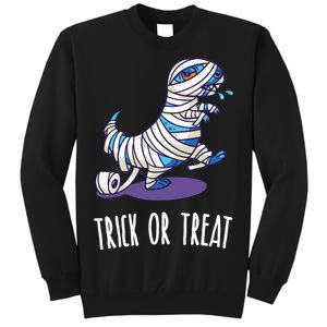 Mummy Dinosaur Tall Sweatshirt