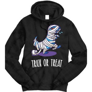 Mummy Dinosaur Tie Dye Hoodie