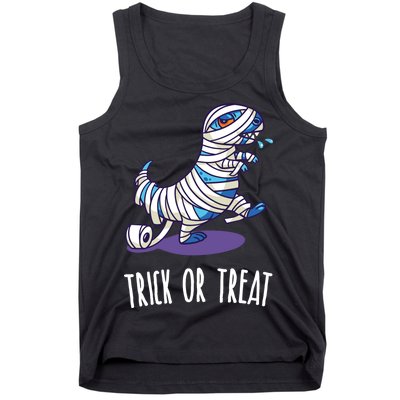 Mummy Dinosaur Tank Top