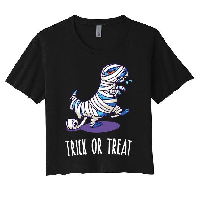 Mummy Dinosaur Crop Top