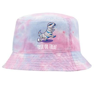 Mummy Dinosaur Tie-Dyed Bucket Hat