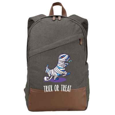 Mummy Dinosaur Cotton Canvas Backpack