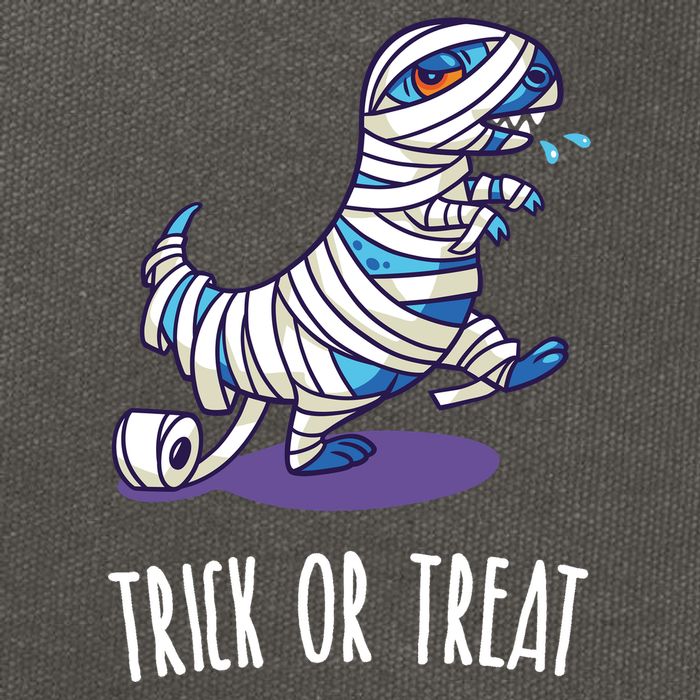 Mummy Dinosaur Cotton Canvas Backpack