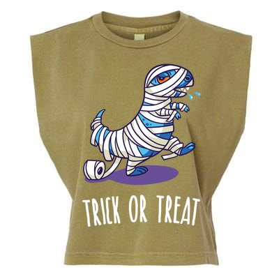 Mummy Dinosaur Garment-Dyed Women's Muscle Tee