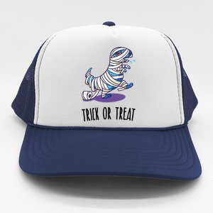 Mummy Dinosaur Trucker Hat