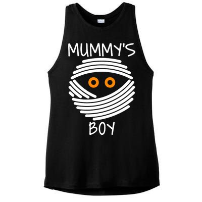 Mummy's Boy Ladies PosiCharge Tri-Blend Wicking Tank