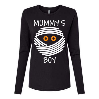 Mummy's Boy Womens Cotton Relaxed Long Sleeve T-Shirt