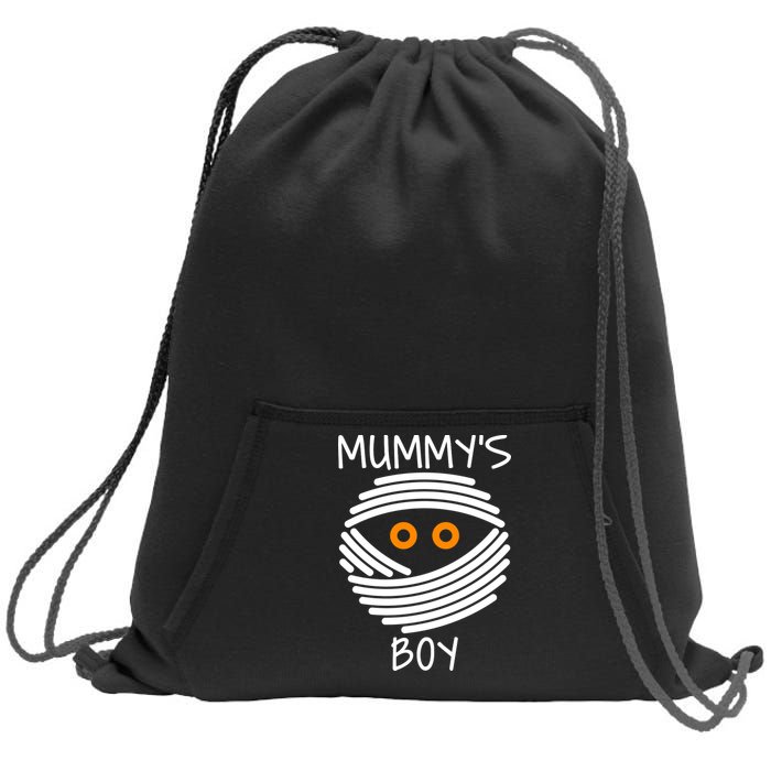 Mummy's Boy Sweatshirt Cinch Pack Bag