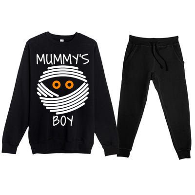 Mummy's Boy Premium Crewneck Sweatsuit Set