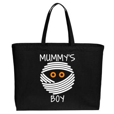 Mummy's Boy Cotton Canvas Jumbo Tote