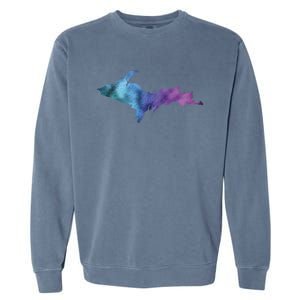 Michigan Up North Upper Peninsula Gift Garment-Dyed Sweatshirt